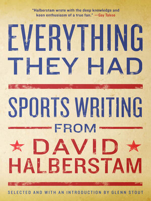 cover image of Everything They Had